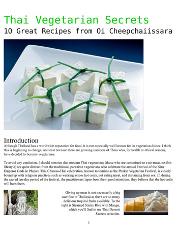 Thai Vegetarian Secrets