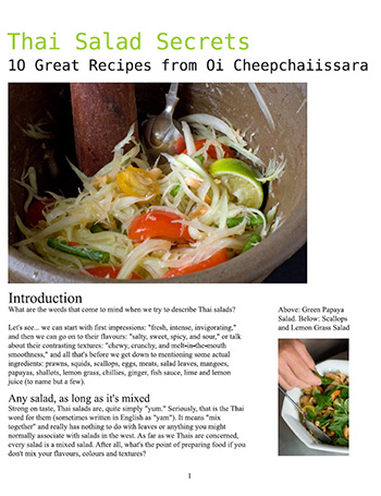 Thai Salad Secrets