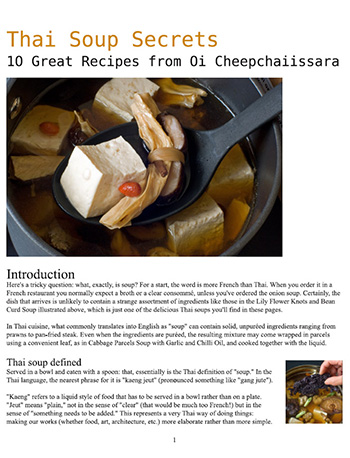 Thai Soup Secrets