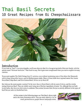 Thai Basil Secrets