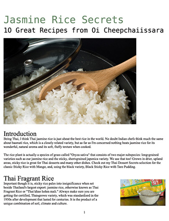 Jasmine Rice Secrets